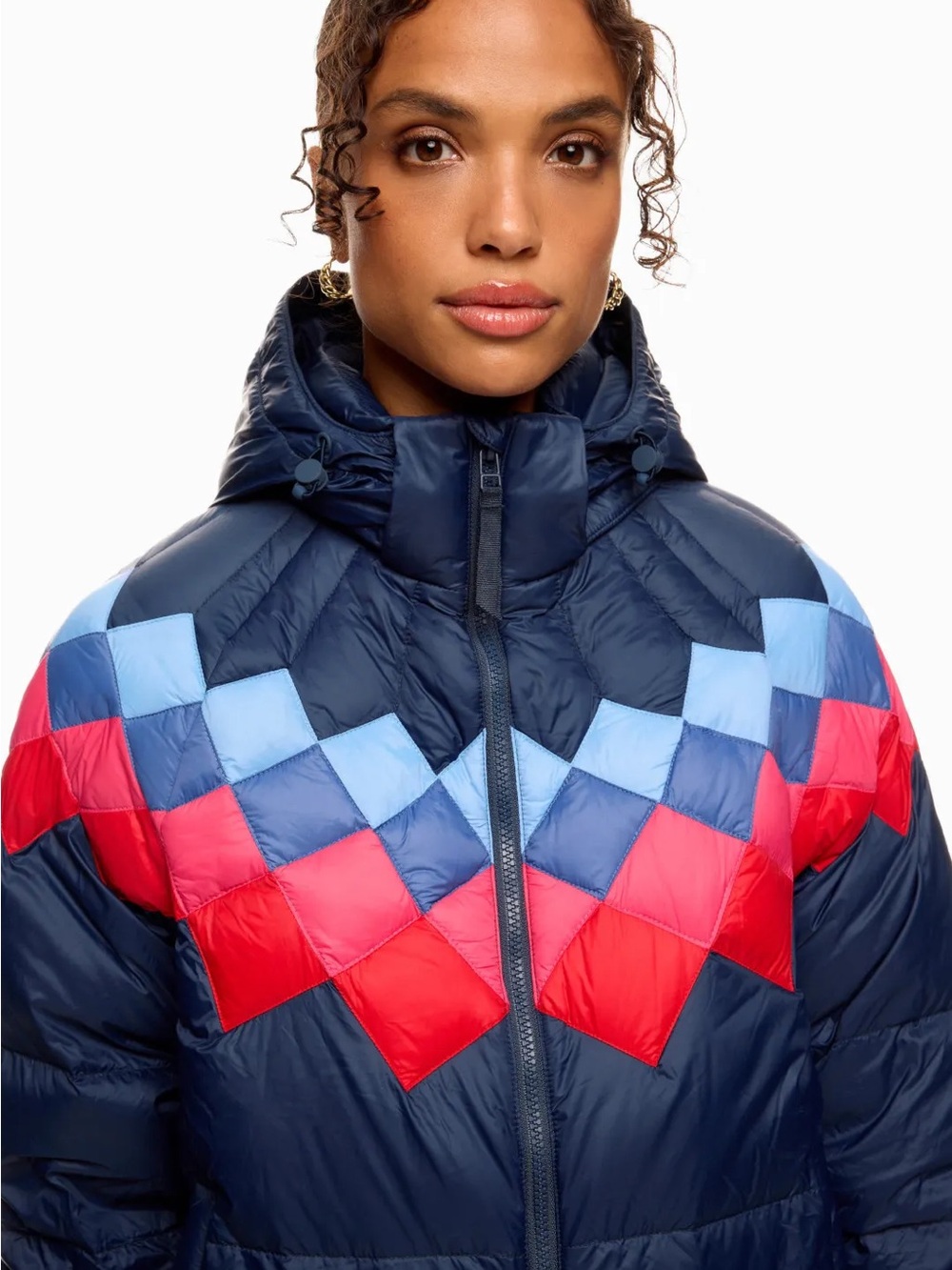 Marine Layer Navy Puffer Jacket - Archive Sierra Puffer - Picture 3 of 6